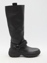 BURBERRY 38 stomp high boots