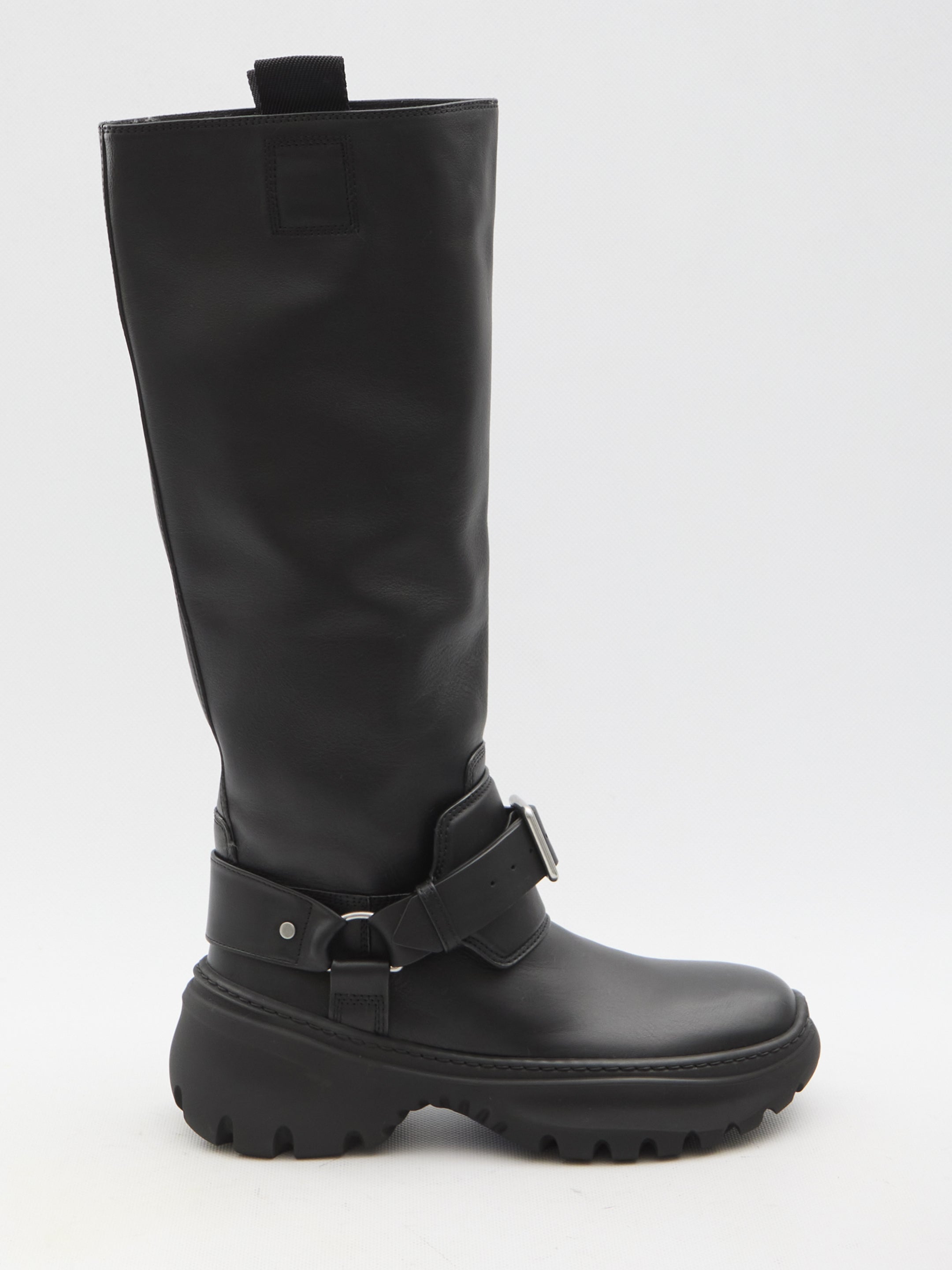 BURBERRY 38 stomp high boots