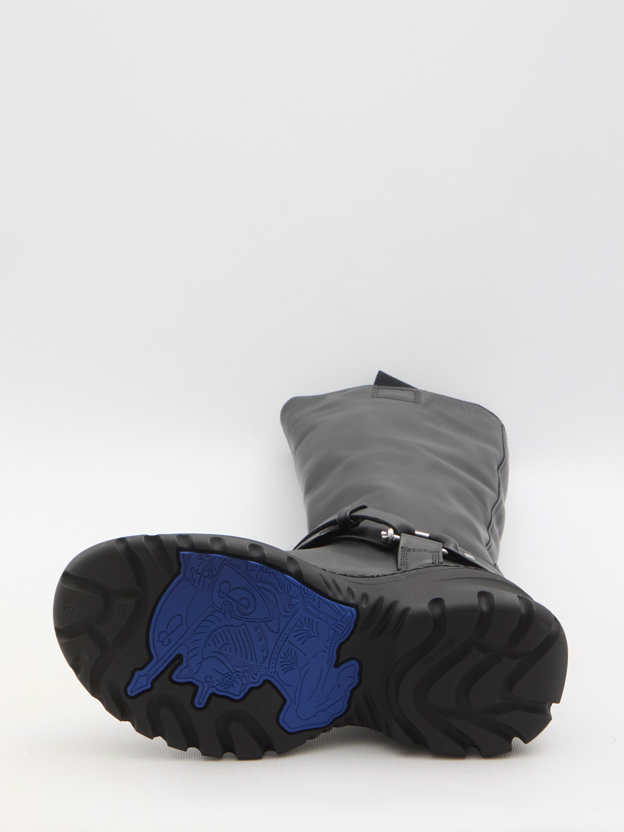 BURBERRY 38 stomp high boots