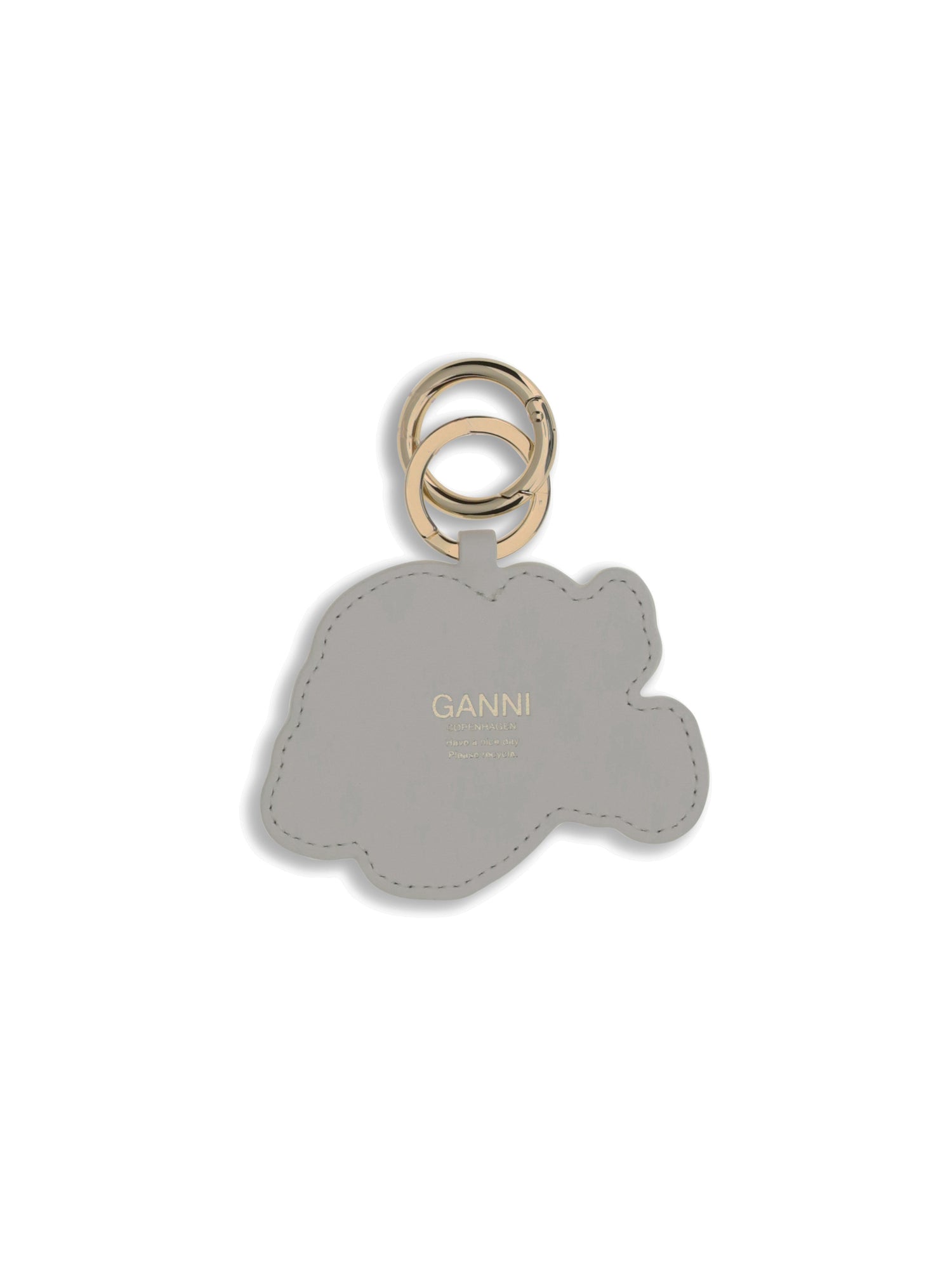 GANNI OS puppy keyring