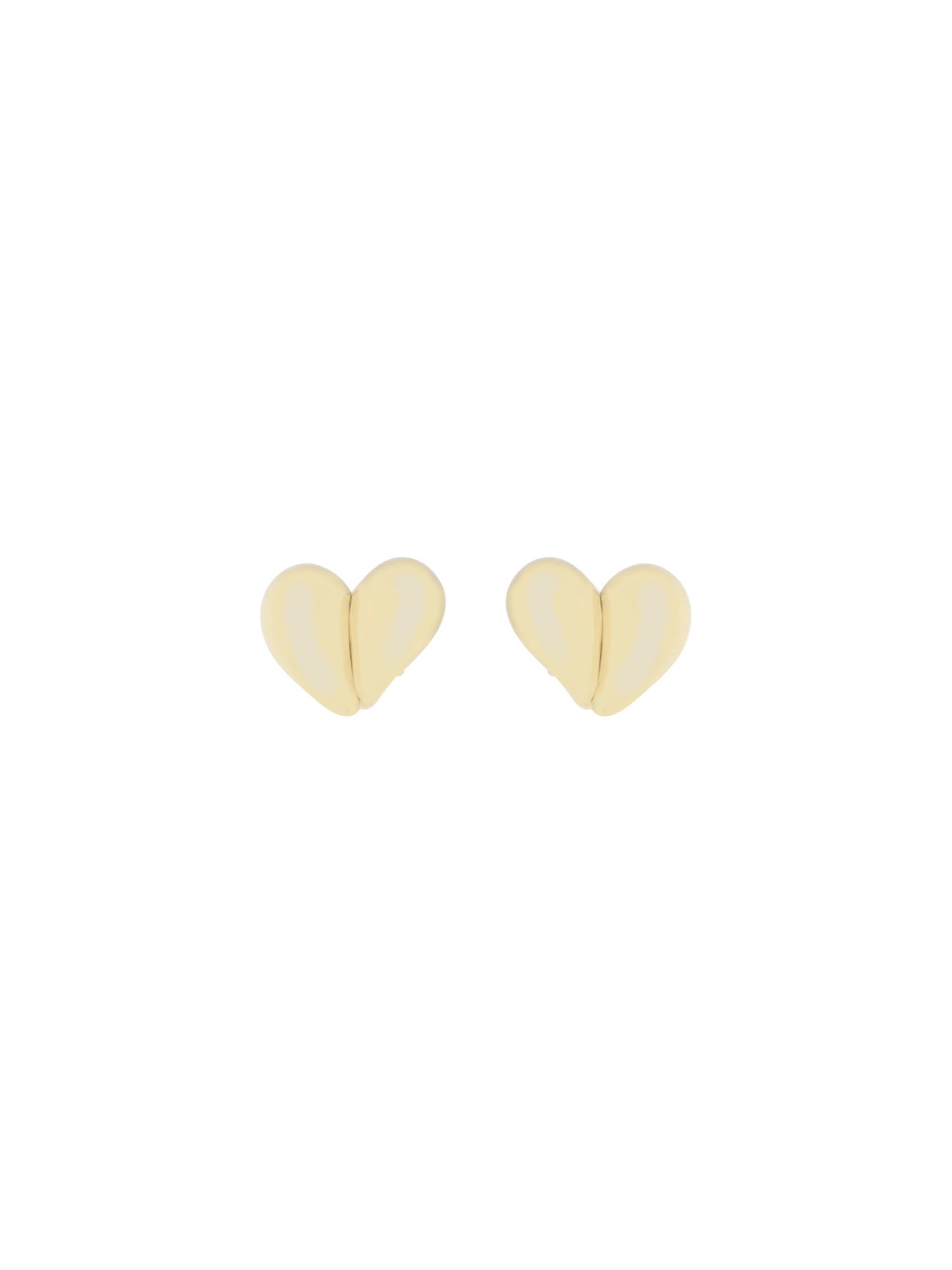 BOTTEGA VENETA OS heart-shaped earrings
