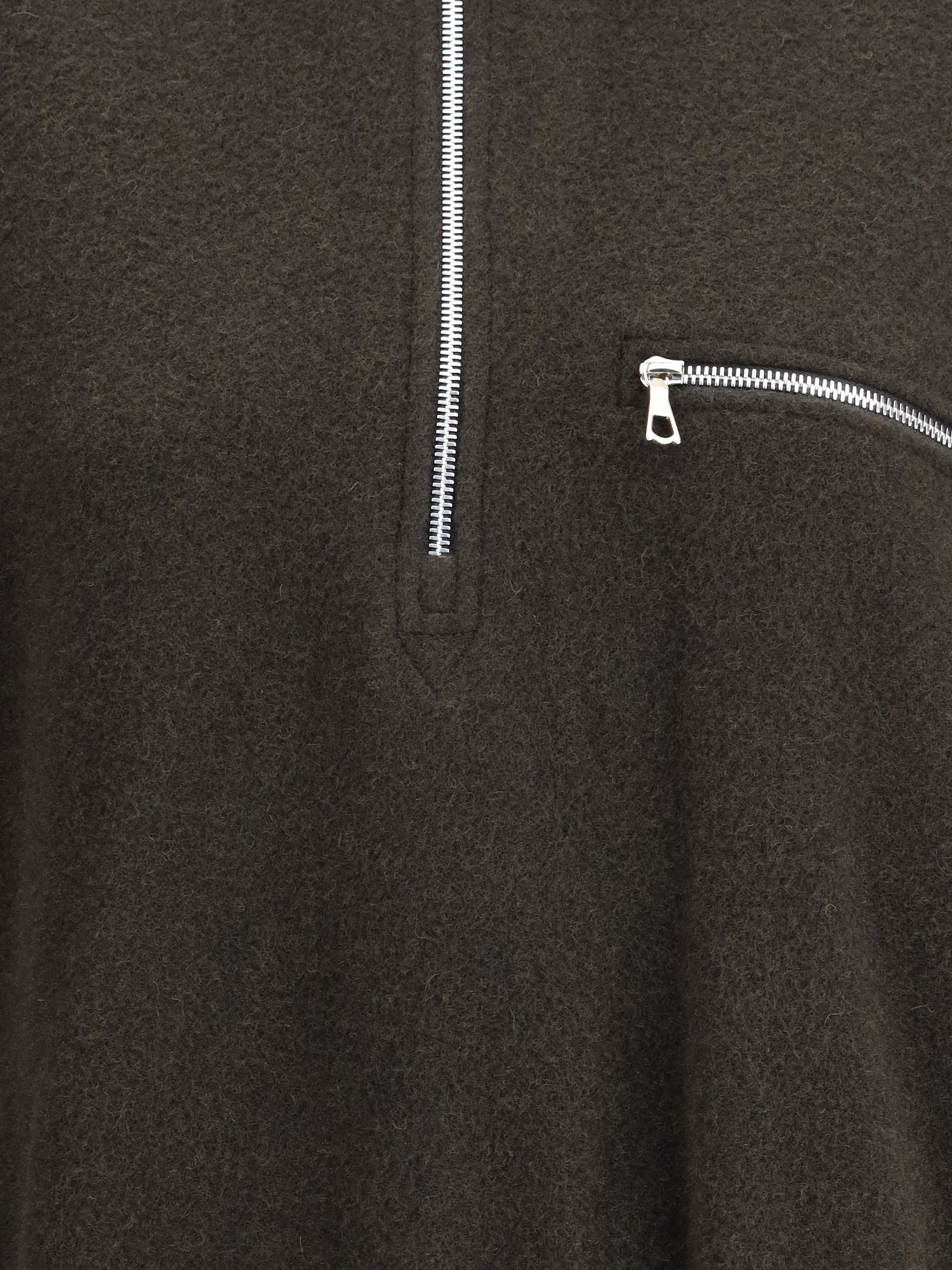 RIER M polar natural wool pile