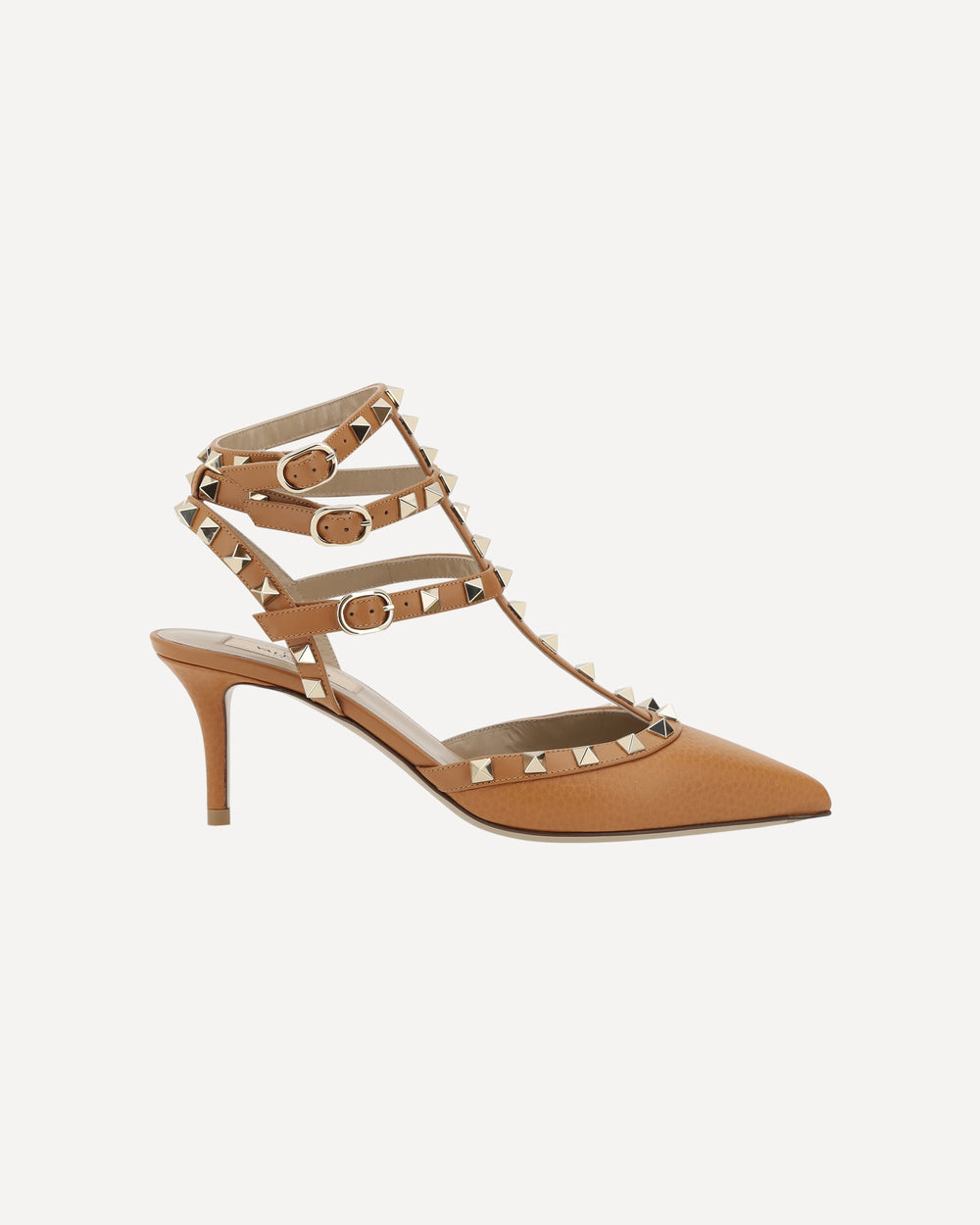 Valentino Garavani Rockstud Pumps Brown