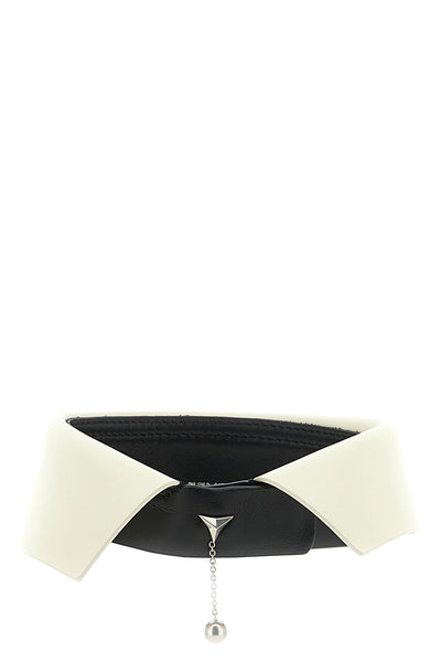 the fendi 5 sisters collar redefines the concept of accessory through a rigoro