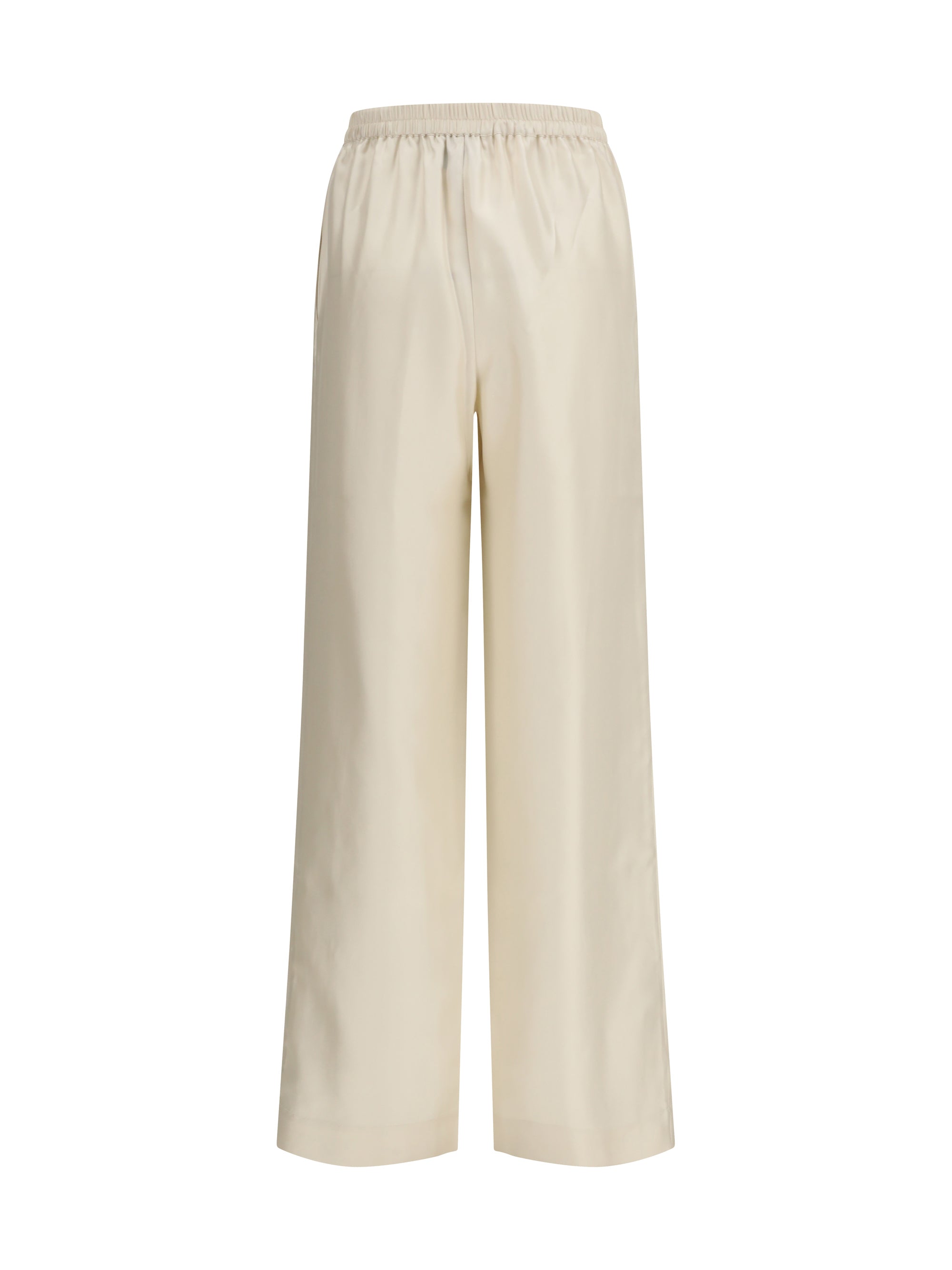 LOULOU DE SAISON L lars silk twill pants