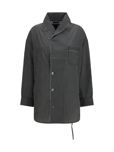 striped viscose shirt