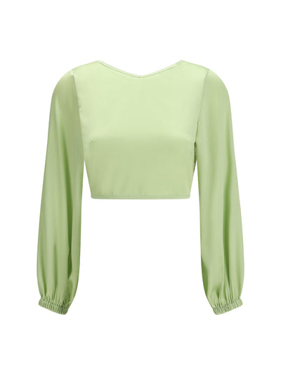 v-neck blouse