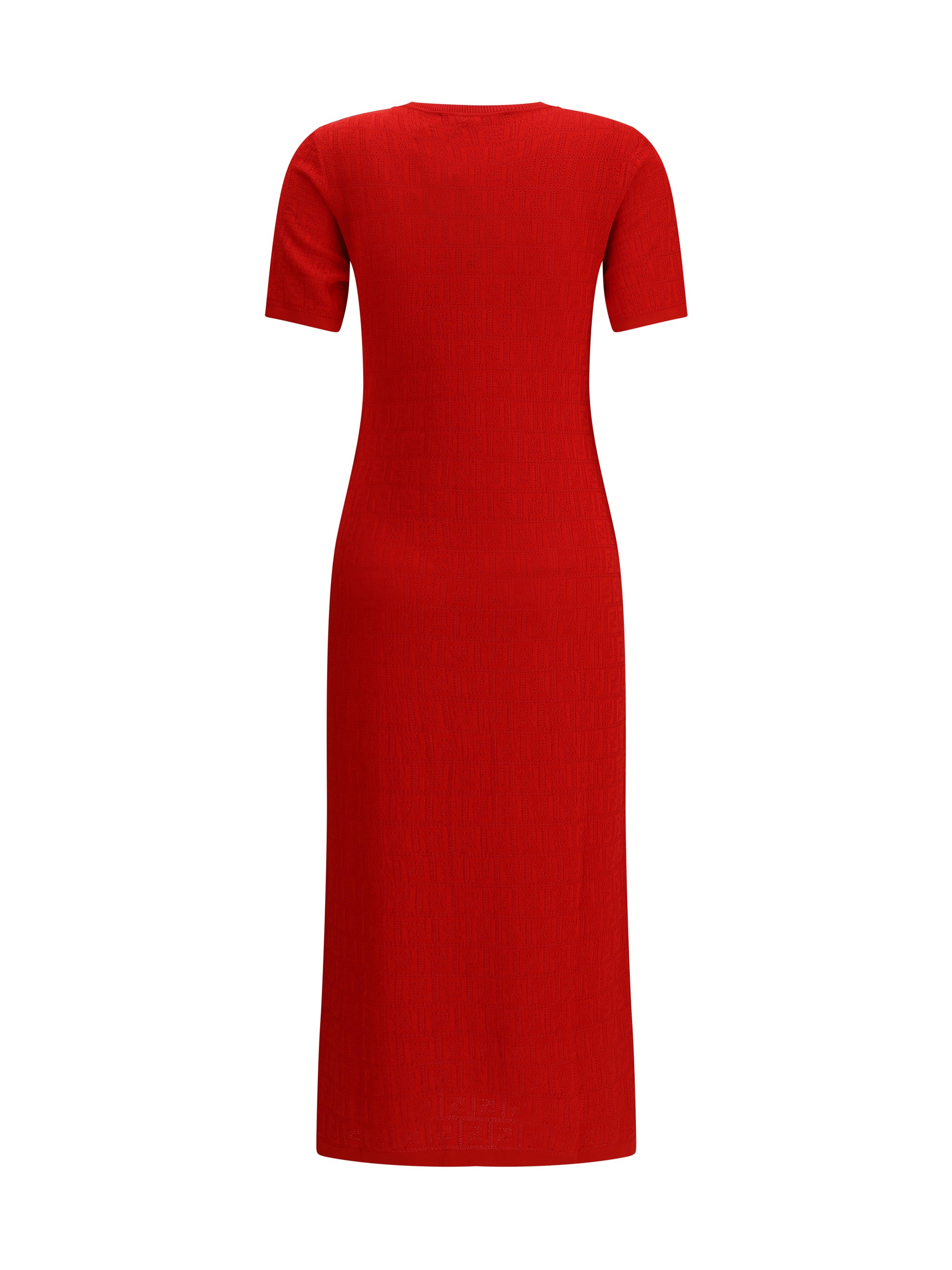 FENDI 40 knitted midi dress