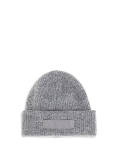 gros grain ribbed beanie