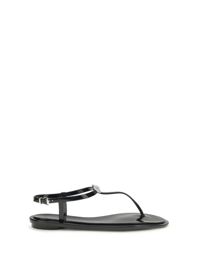 double bow sandals