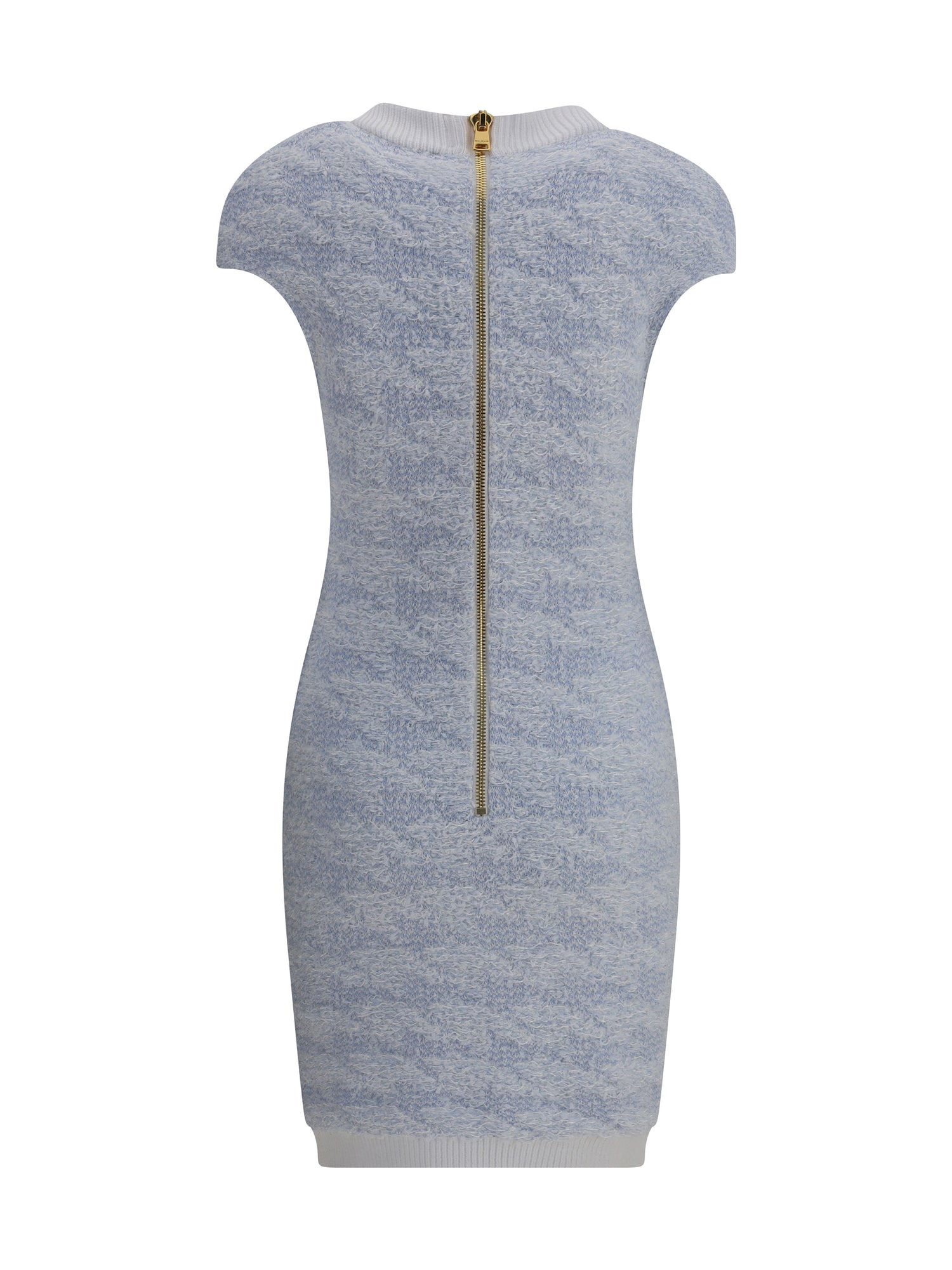 BALMAIN 34 stretch midi dress