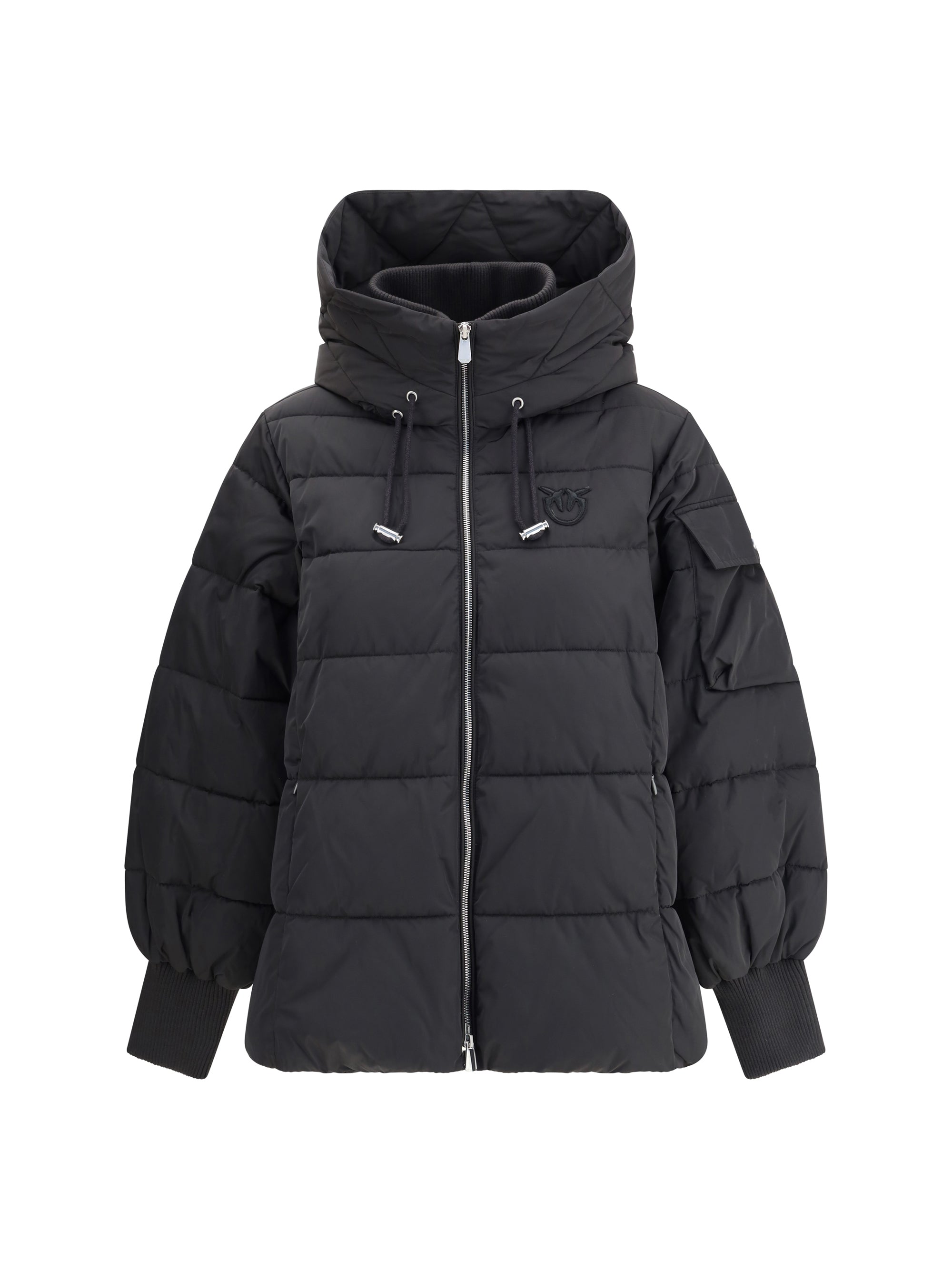 PINKO M logo down jacket