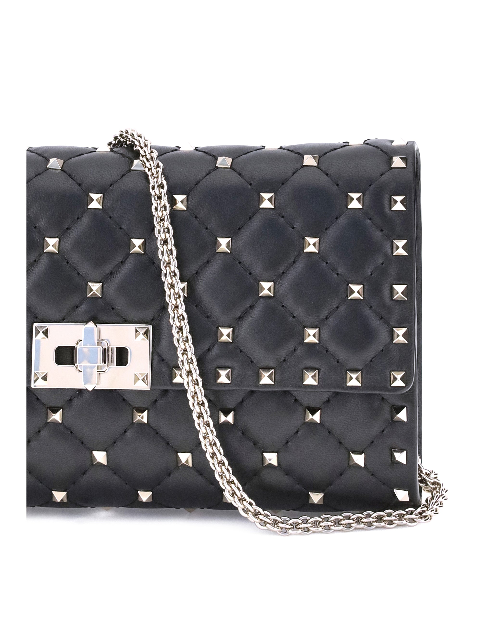 rockstud spike shoulder bag
