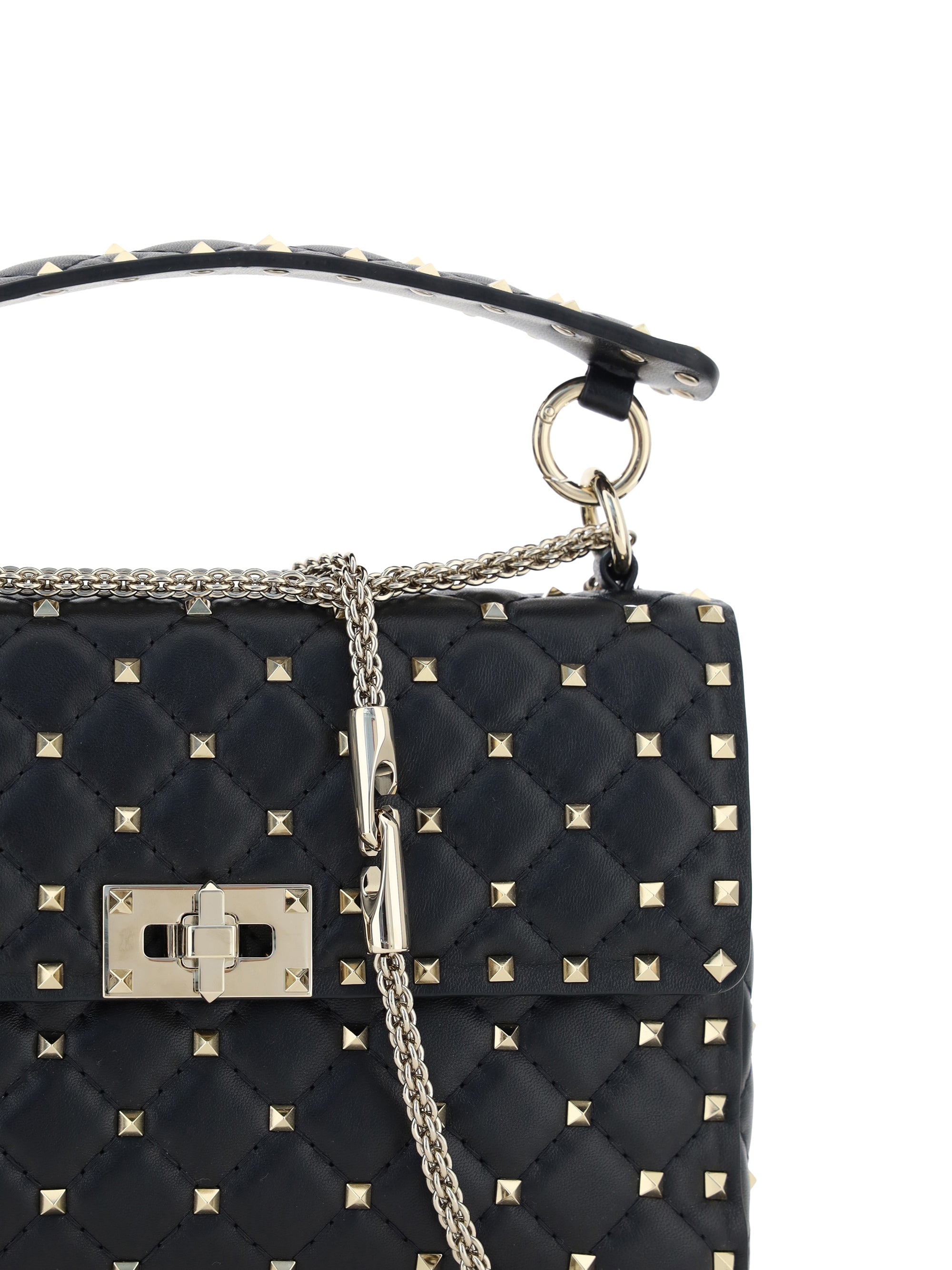 Rockstud 铆钉皮革单肩包