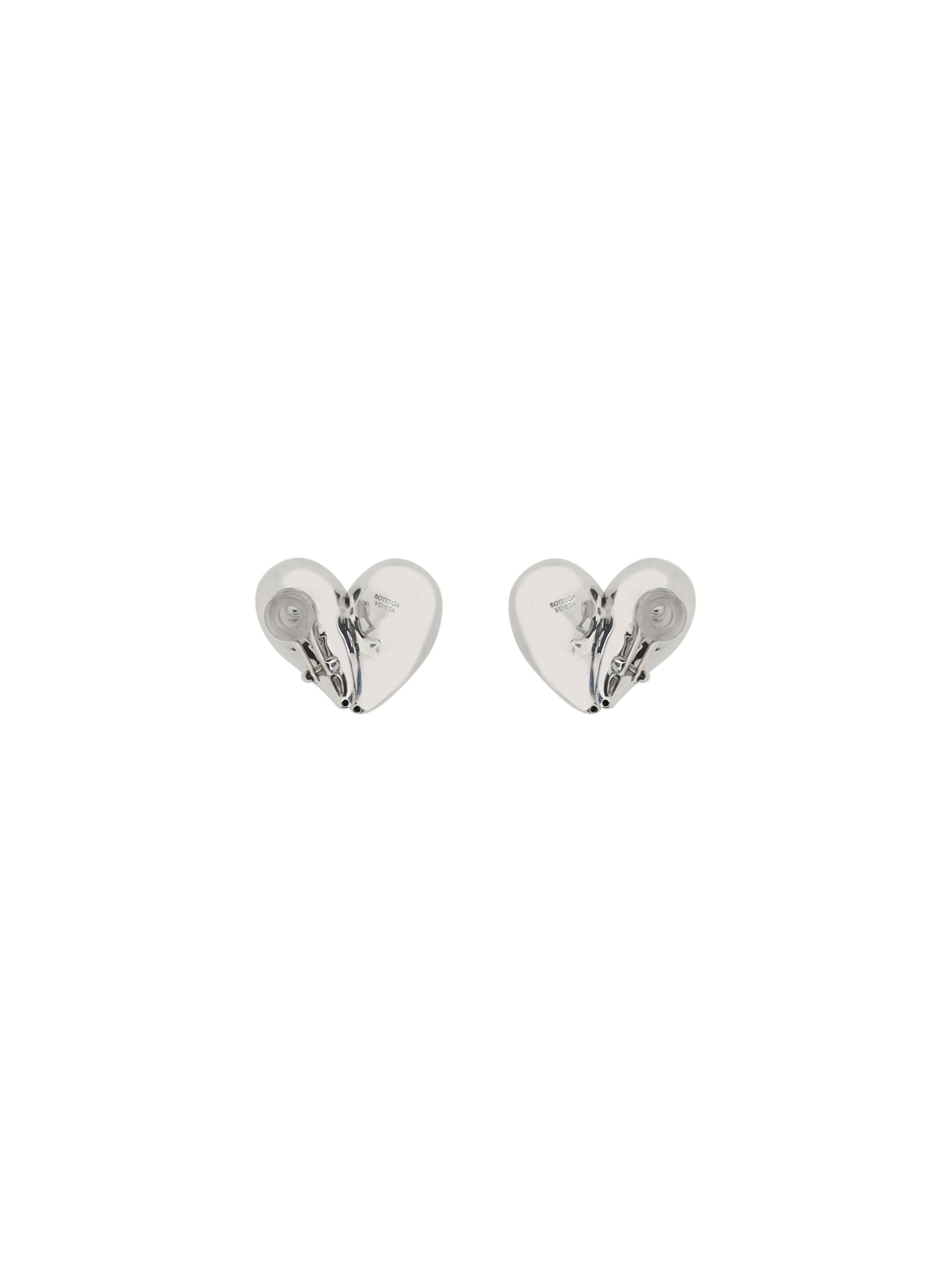 BOTTEGA VENETA OS heart-shaped earrings