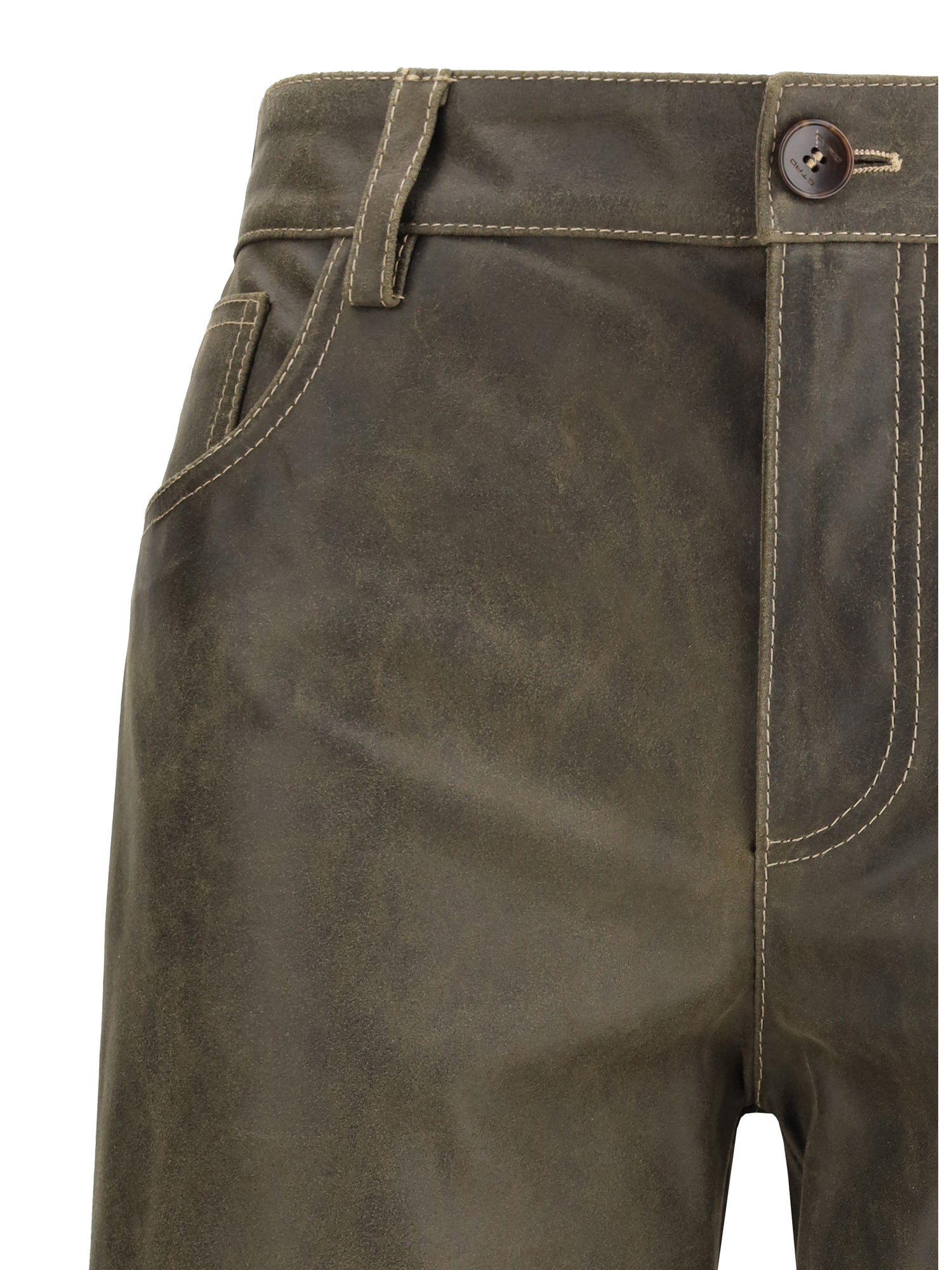 ETRO 40 leather pants