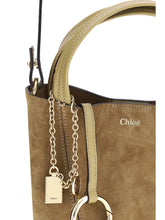 CHLOÉ OS suede spin handbag