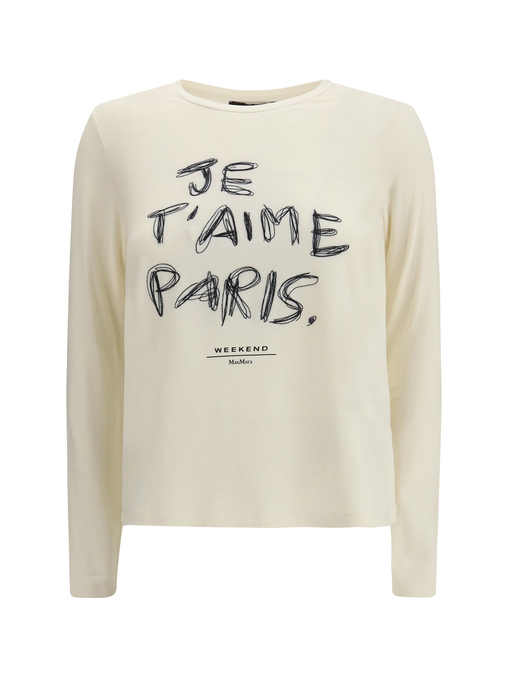 MAX MARA WEEKEND M stretch jersey renoir t-shirt