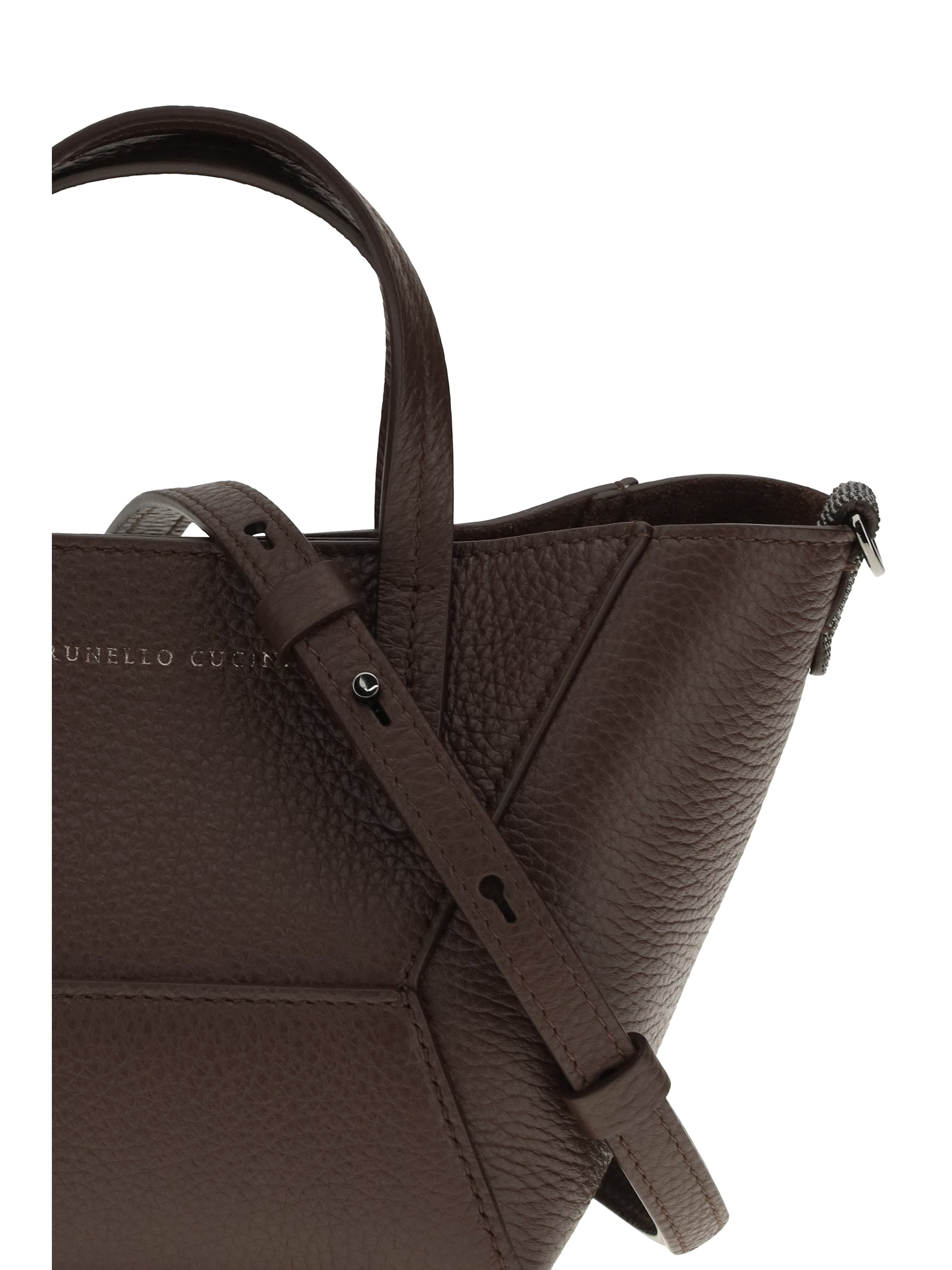 BRUNELLO CUCINELLI OS leather handbag