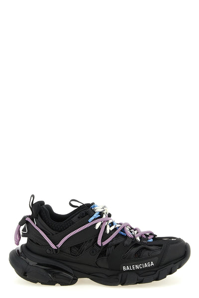 track trail laces sneakers in polyurethane