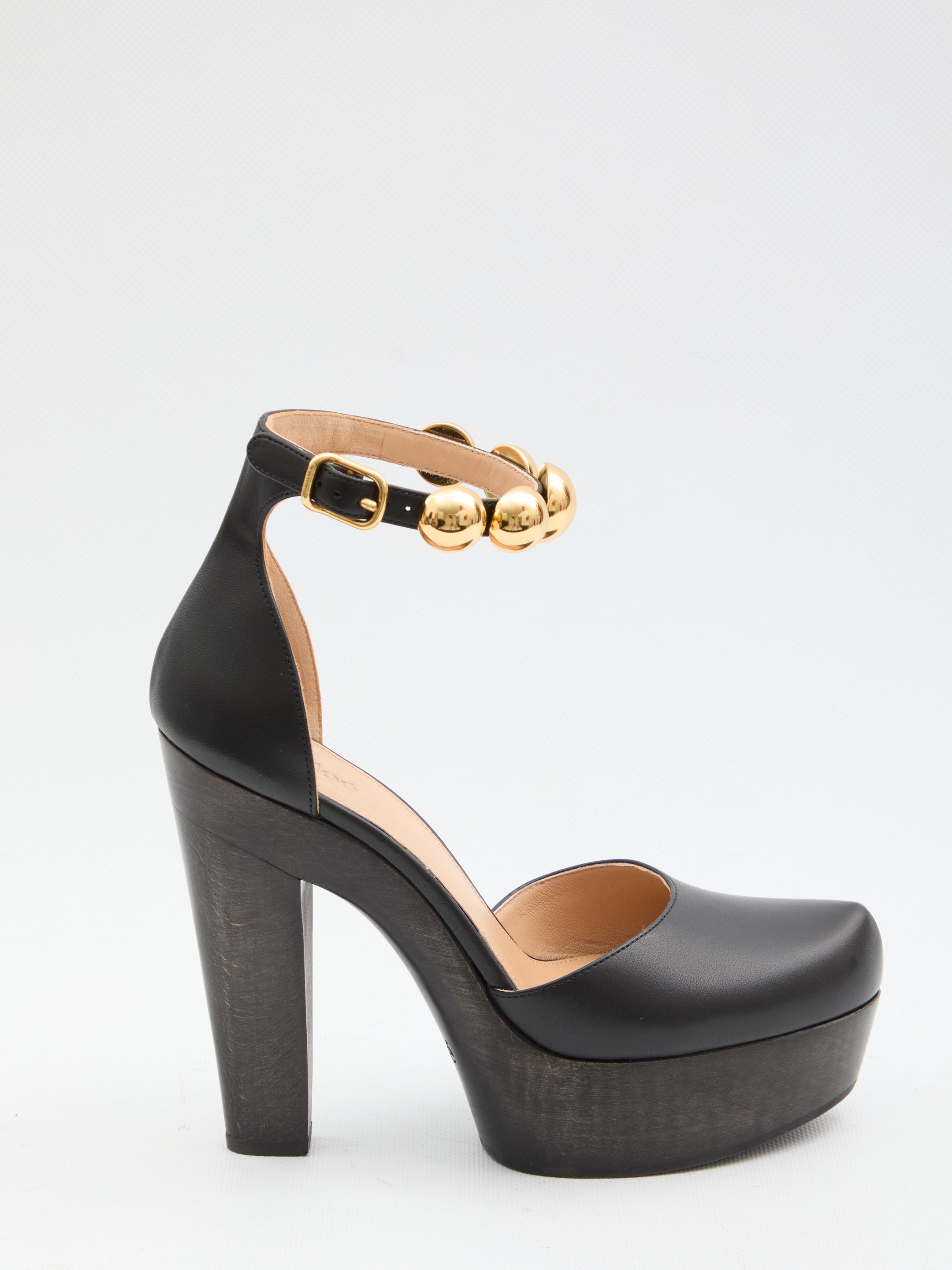 CHLOE 36 lola platform pumps