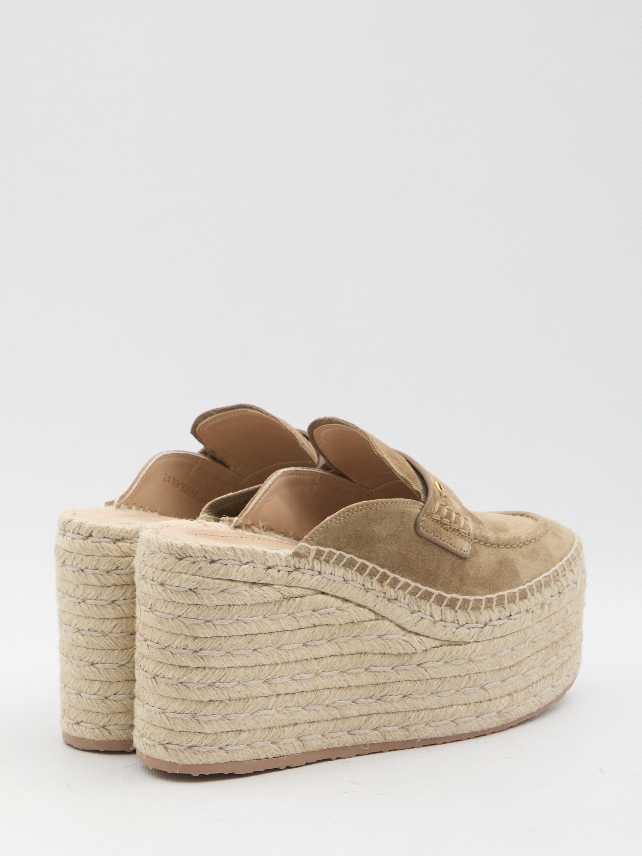 GIANVITO ROSSI 40 maxilla espadrillas