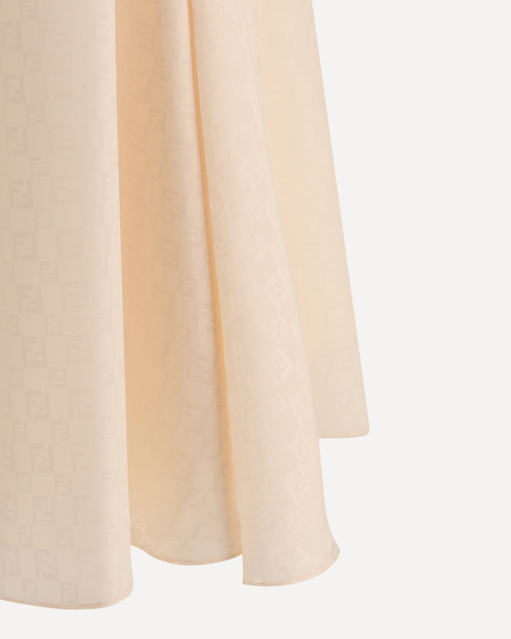 silk midi skirt