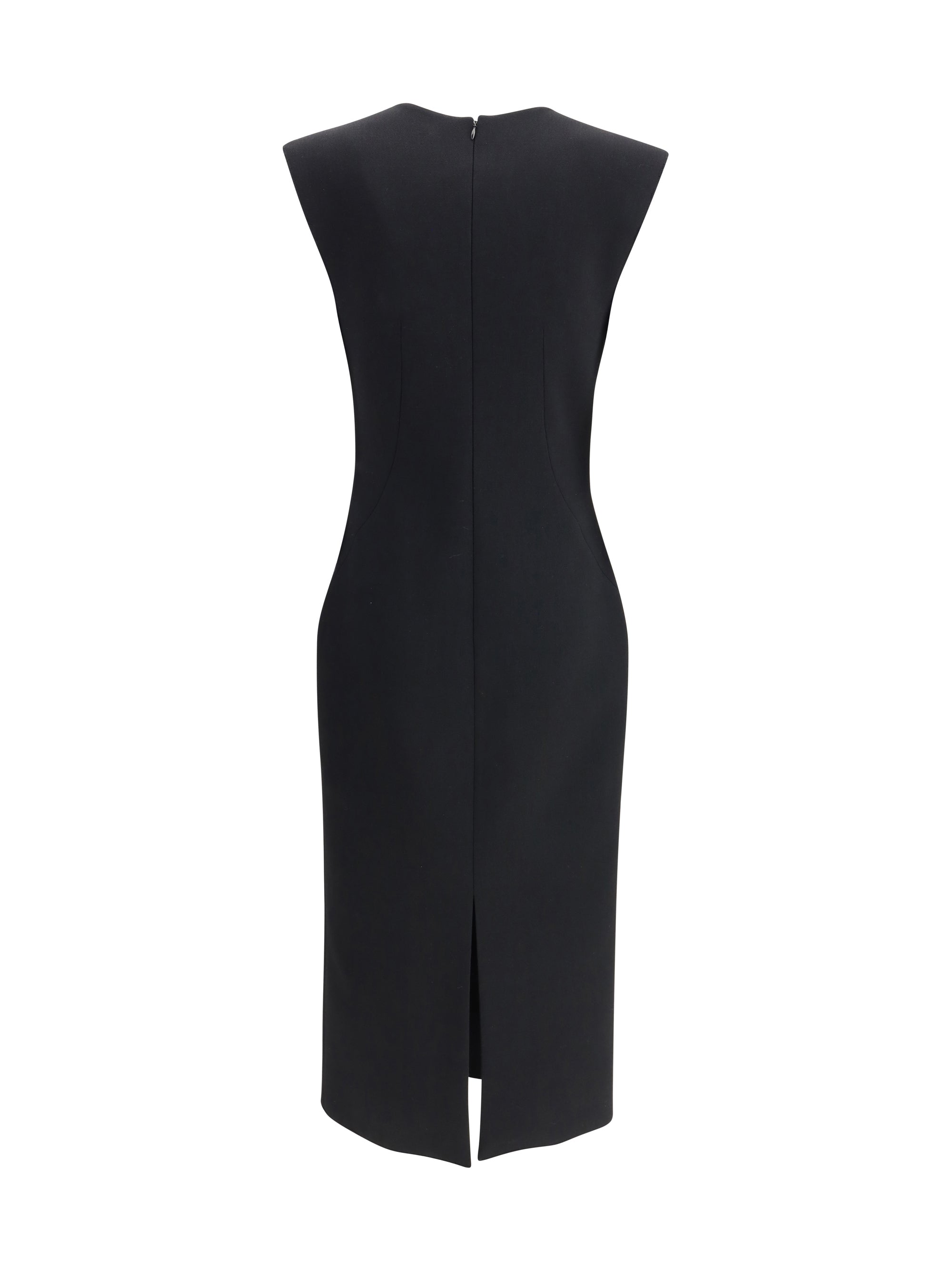 GIVENCHY 36 v-neck pencil dress