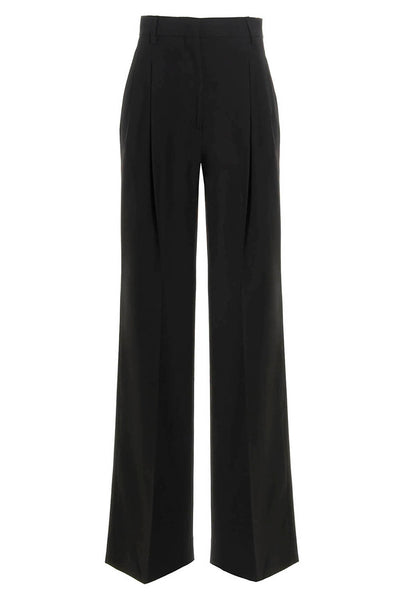 madge wool wide leg pants