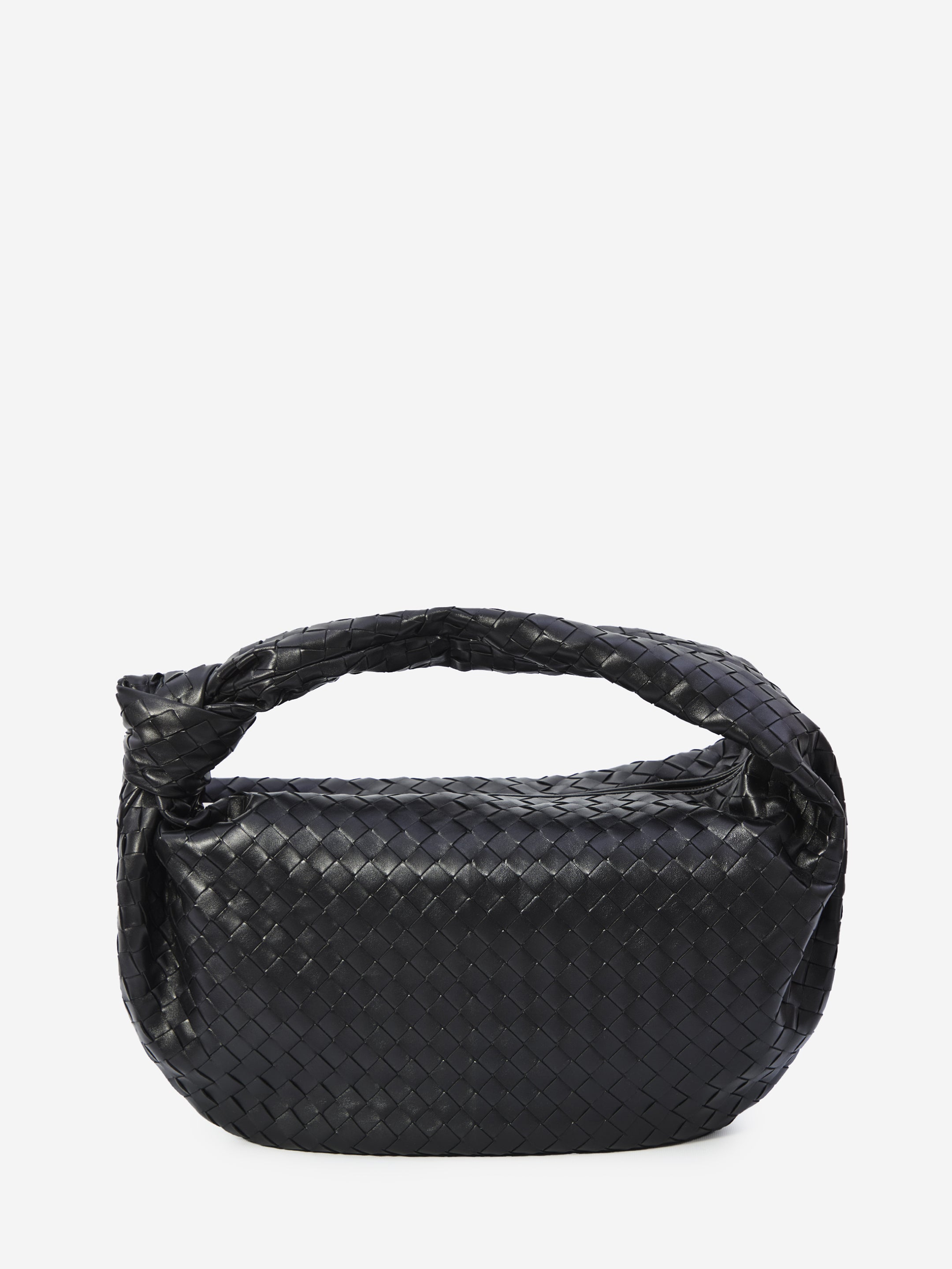BOTTEGA VENETA OS medium jodfie bag in black