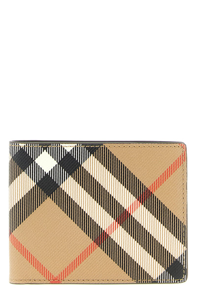 burberry check wallet
