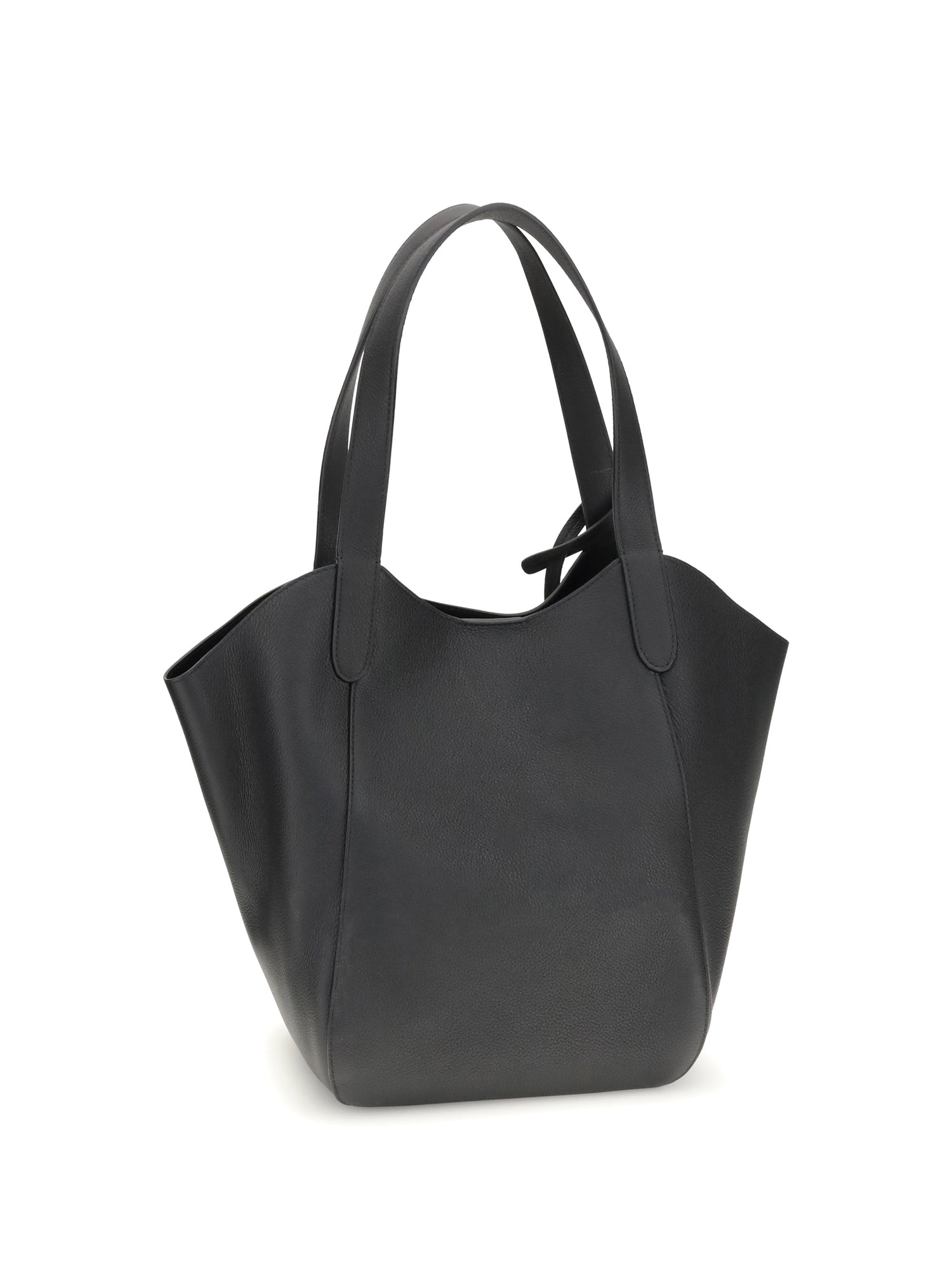 GIORGIO ARMANI OS medium suede shoulder bag