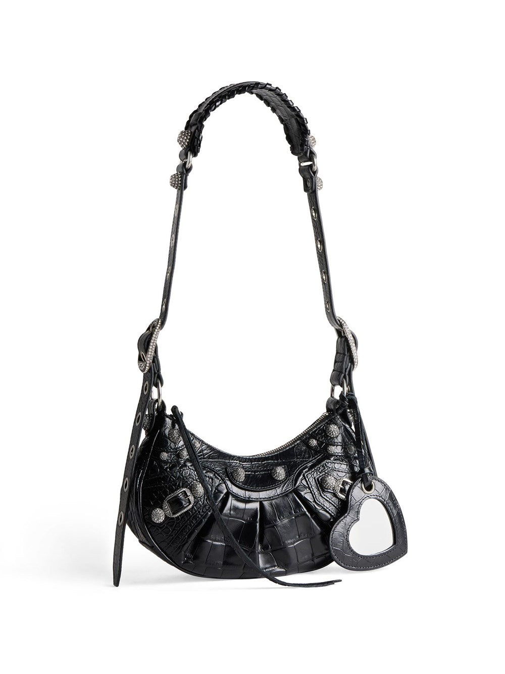 crocodile and rhinestone le cagole xs