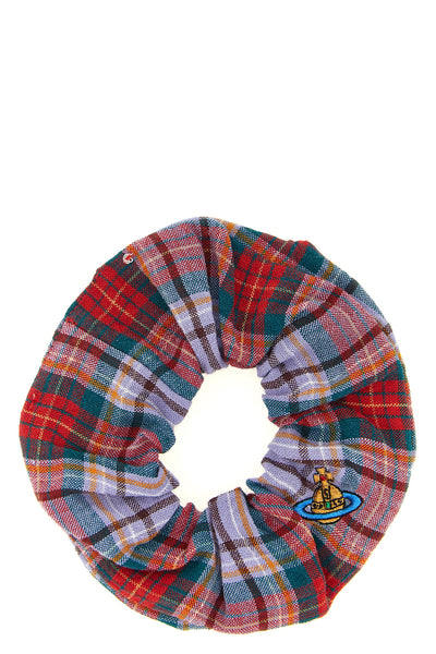 small rtw tartan linen hair band