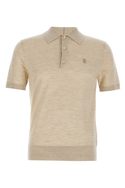 wool polo shirt