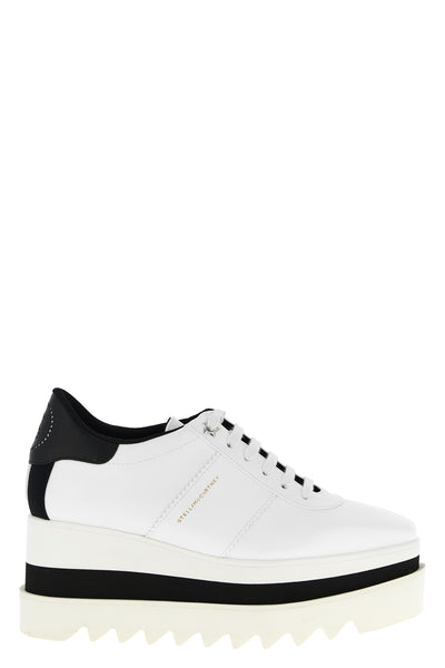 elyse sneakers in leather-effect fabric