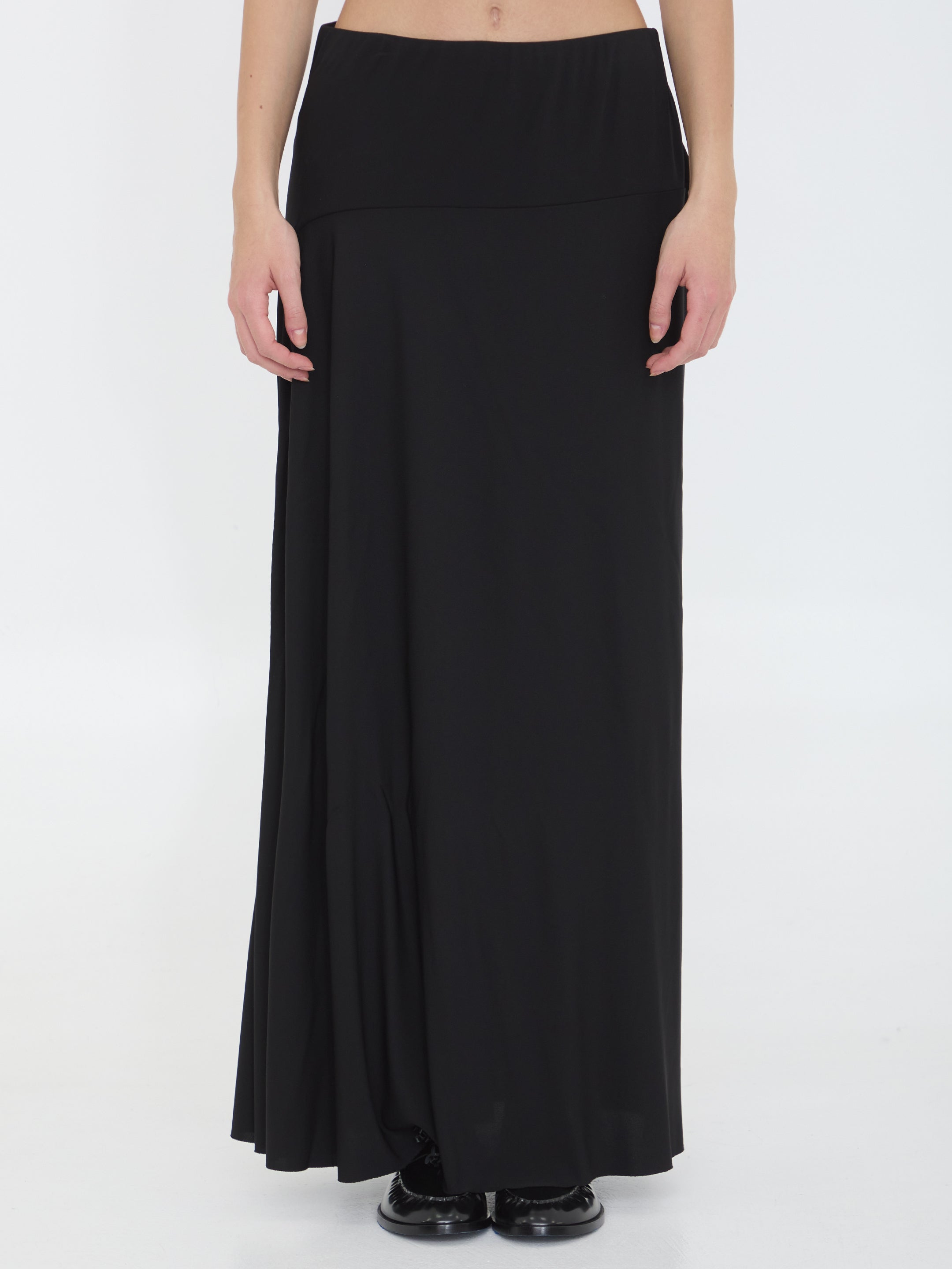 THE ROW M mirla maxi skirt in jersey