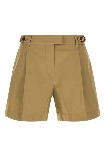 raina shorts in cotton poplin