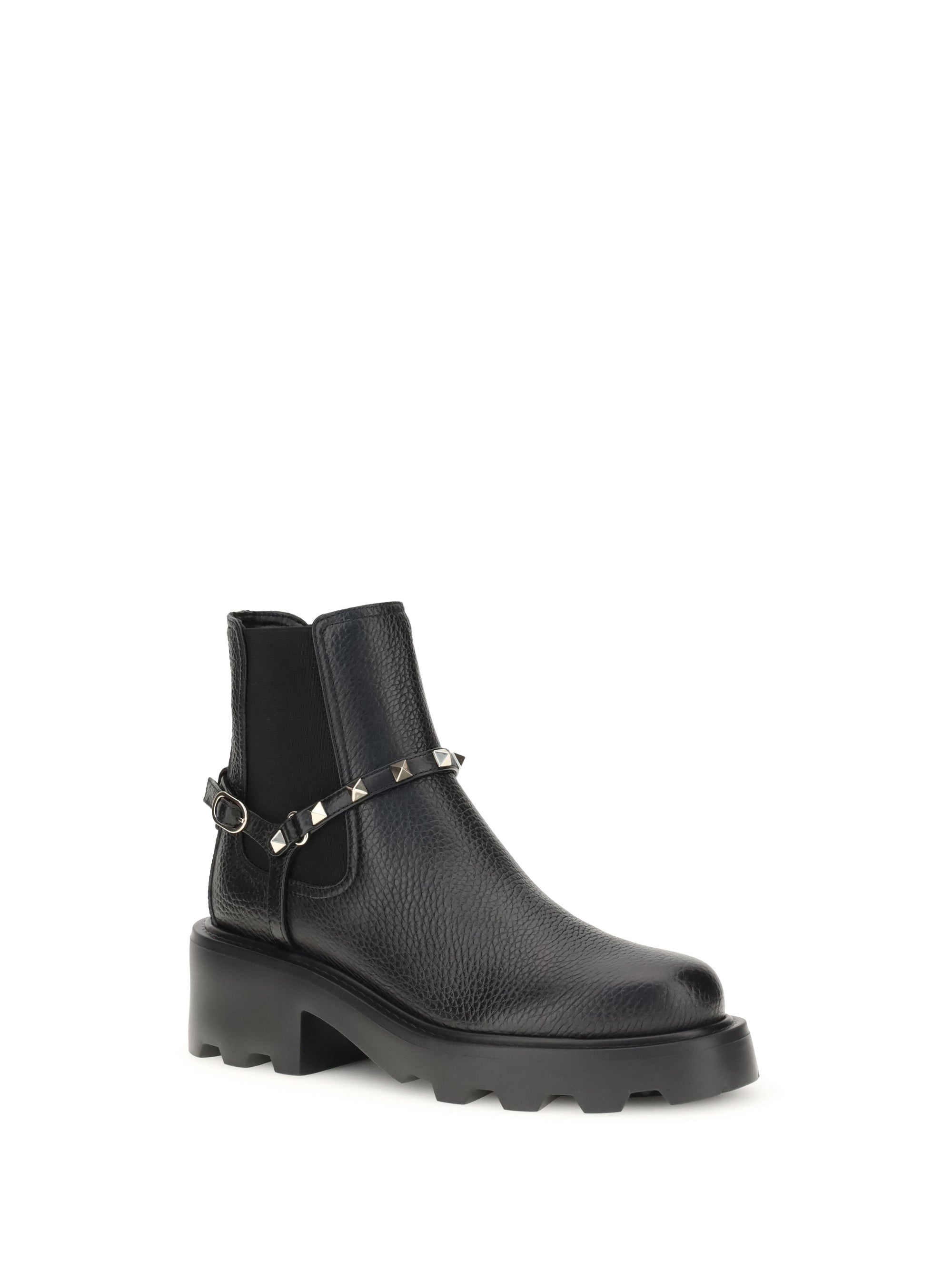 VALENTINO GARAVANI 36 leather ankle boots