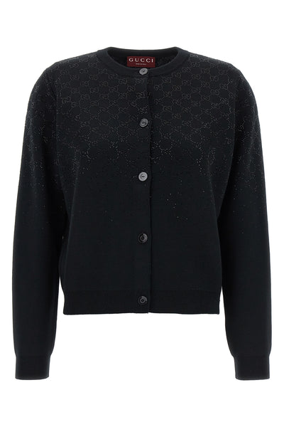 fine wool cardigan