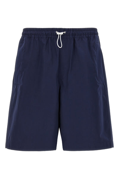 bermuda shorts in heavy cotton poplin
