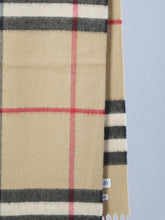 BURBERRY OS check scarf