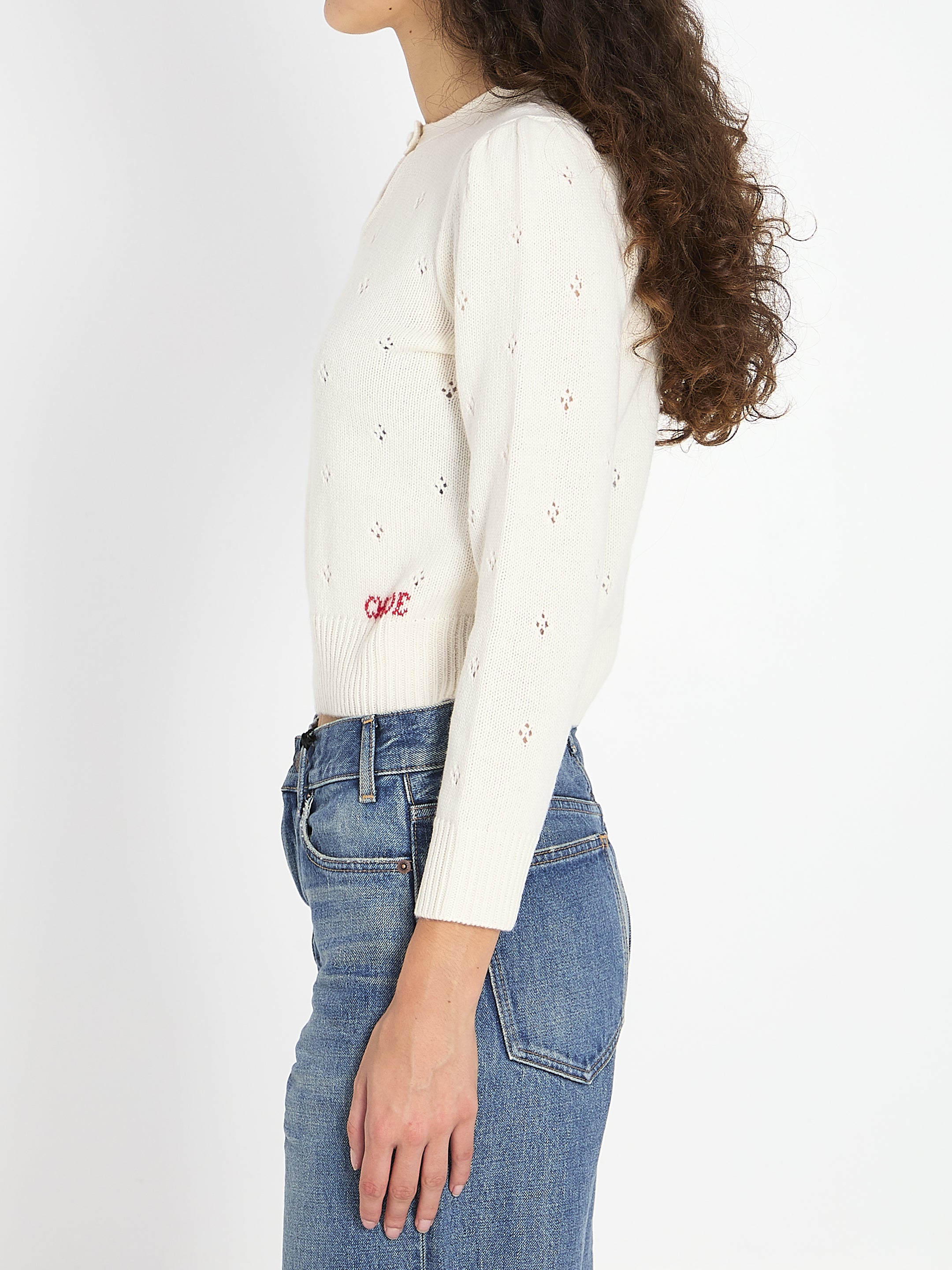 CHLOE M wool and cashmere sweater