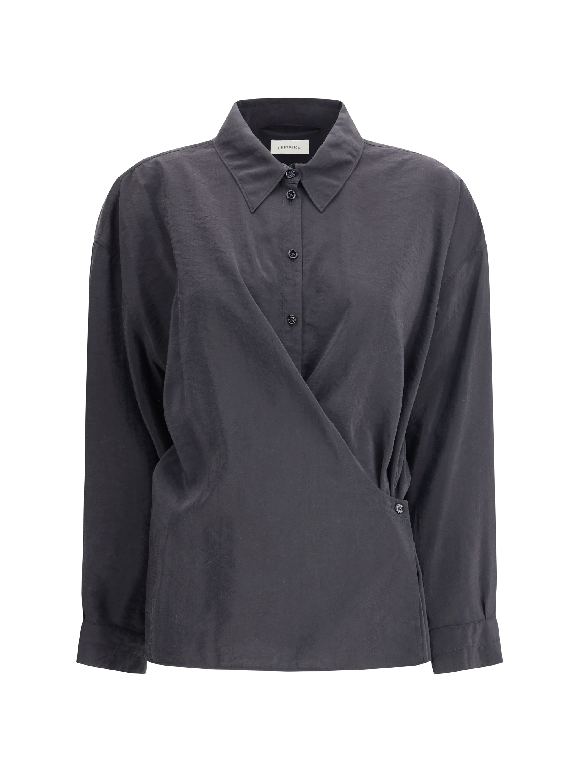 LEMAIRE 36 draped shirt