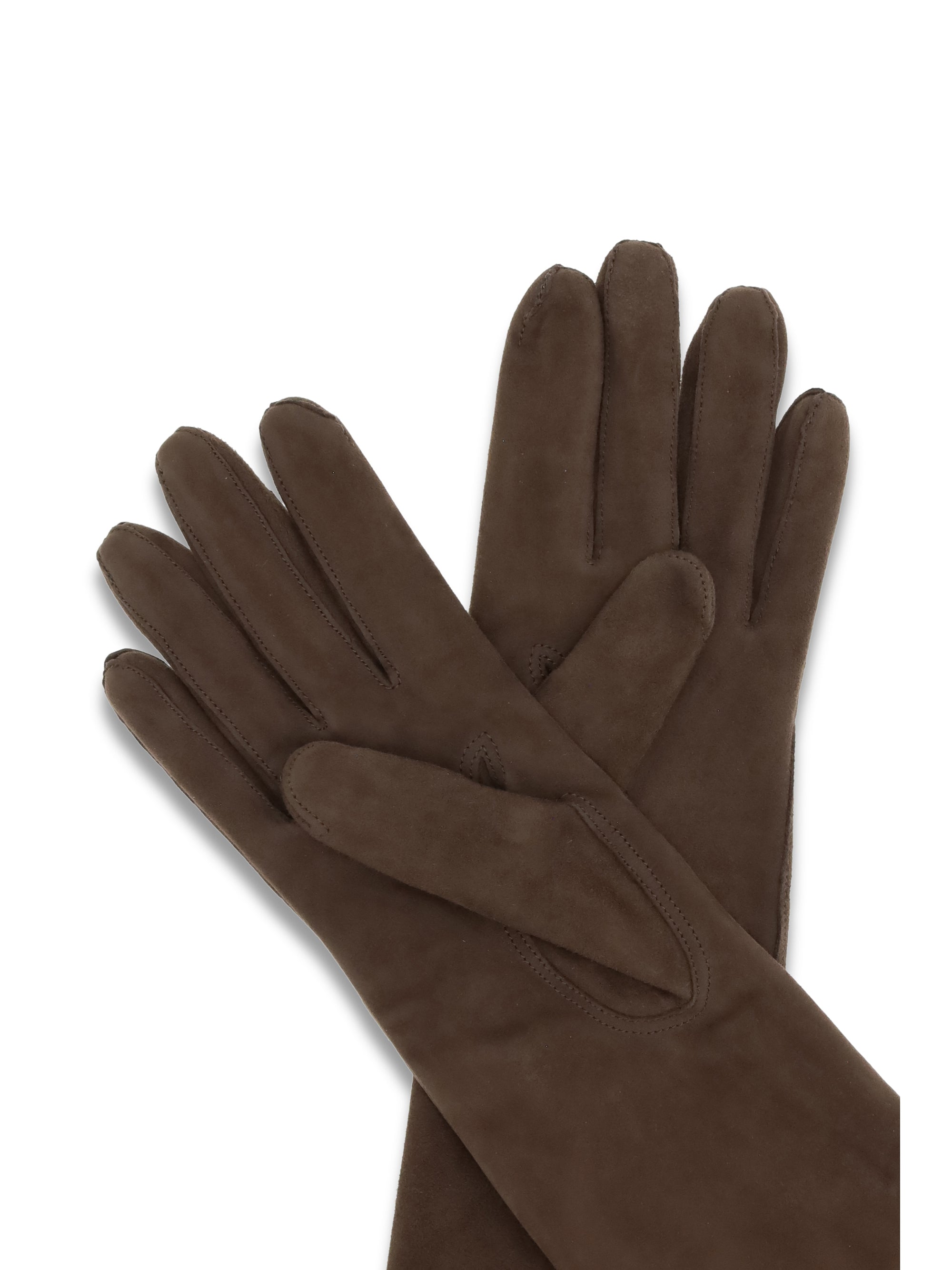 MAX MARA 7 afideesuede gloves