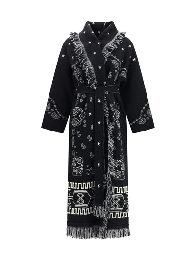 bandana jacquard coat