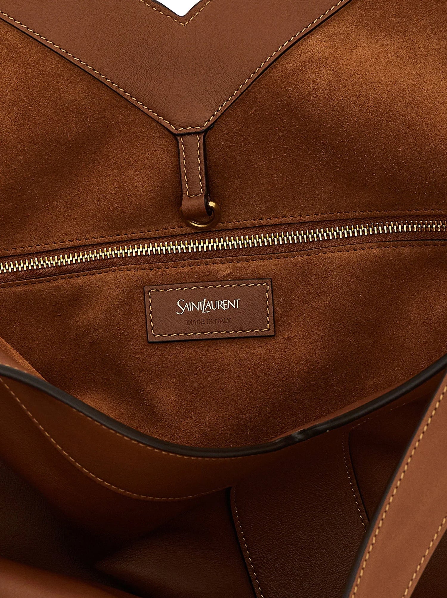 Y Large Leather Tote