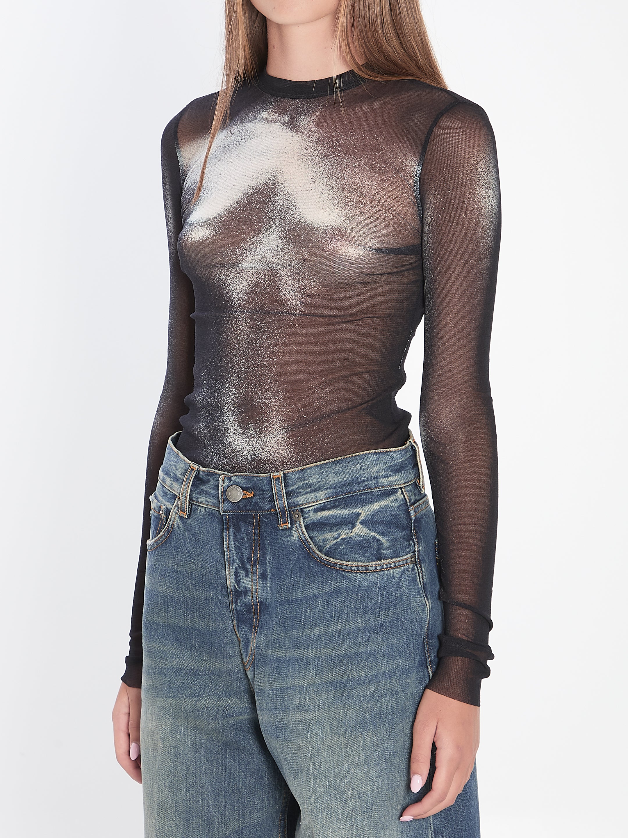 JEAN PAUL GAULTIER M body dust top