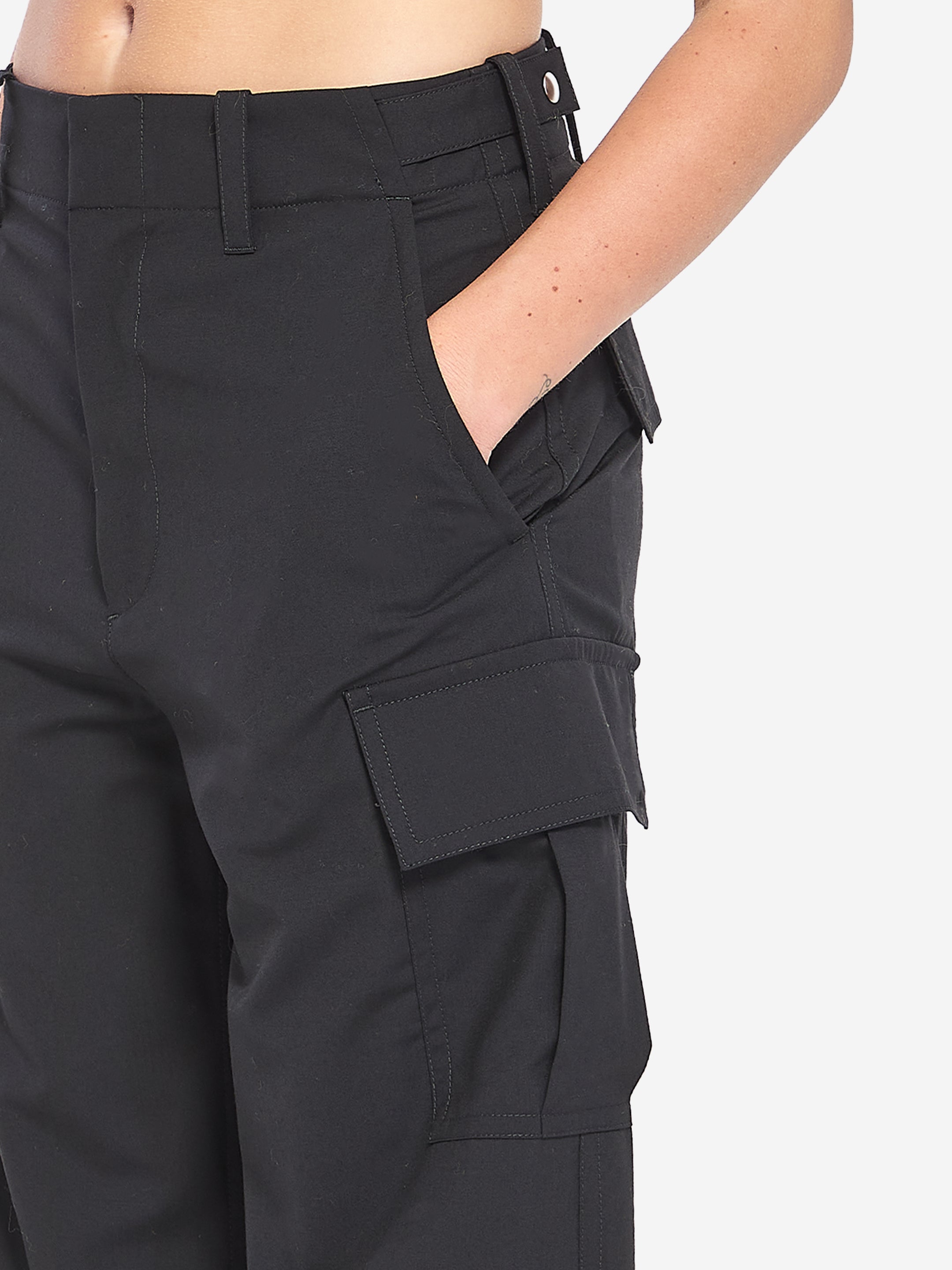 BOTTEGA VENETA 38 cargo trousers in lightweight woo