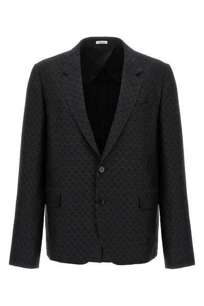 viscose blend blazer